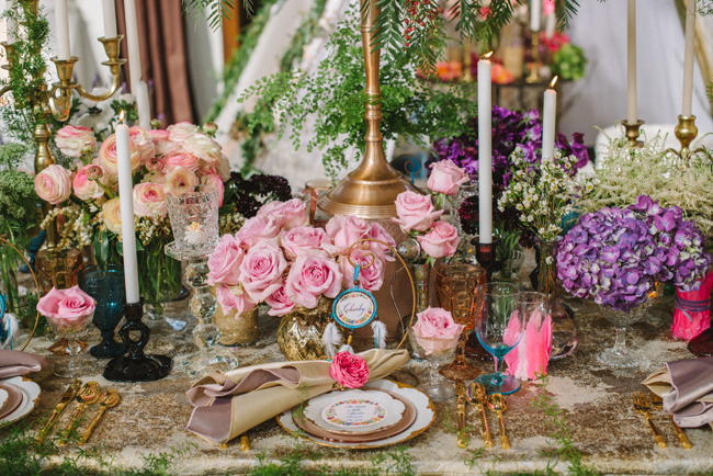 luxe linens showcase