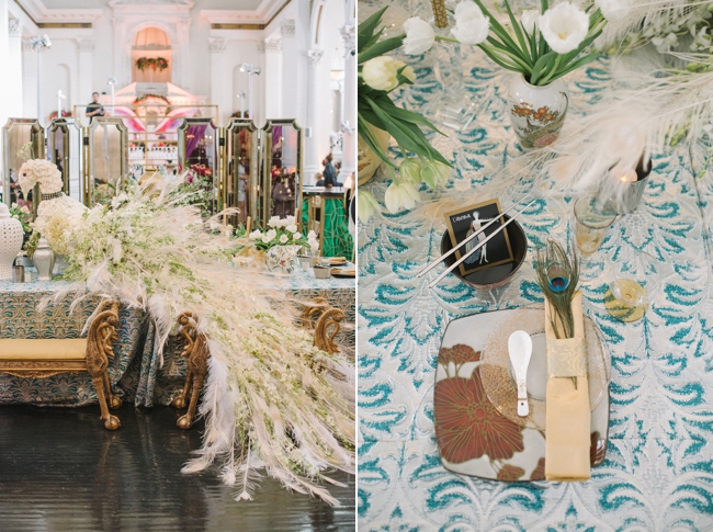 luxe linens showcase