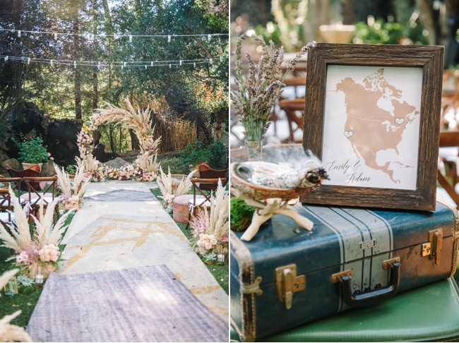 calamigos ranch malibu boho wedding