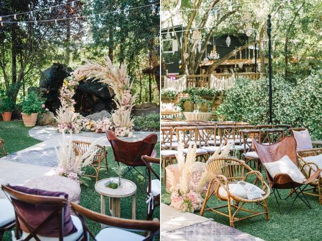 calamigos ranch malibu boho wedding