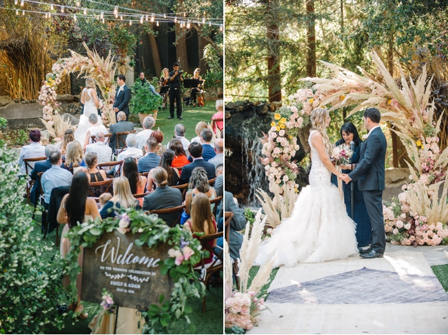calamigos ranch malibu boho wedding