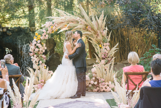 calamigos ranch malibu boho wedding