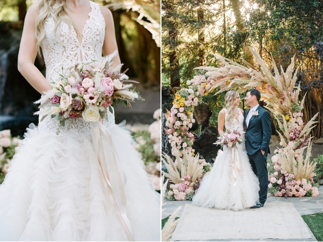 calamigos ranch malibu boho wedding