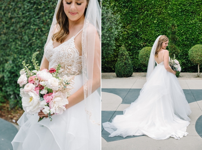 coral green fig house wedding