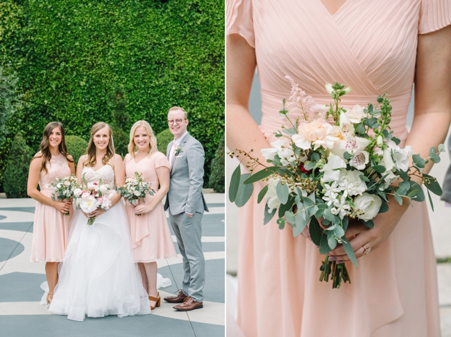 coral green fig house wedding