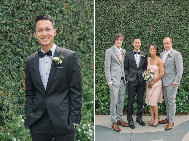 coral green fig house wedding