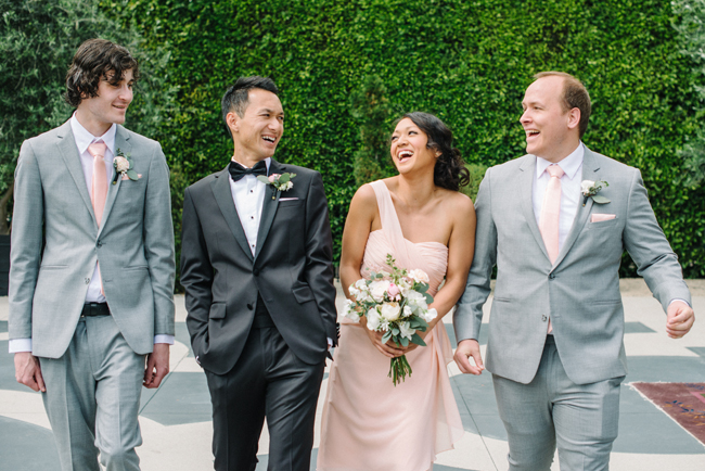 coral green fig house wedding