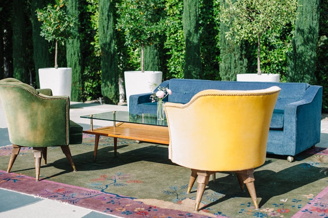 coral green fig house wedding