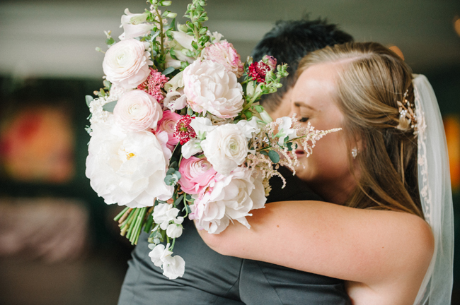 coral green fig house wedding