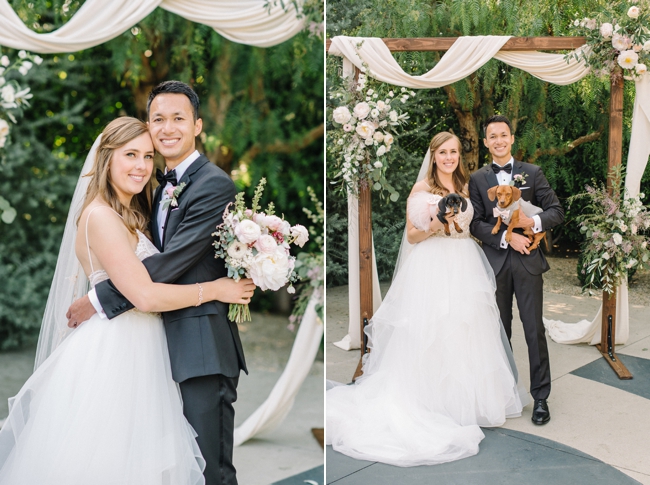 coral green fig house wedding
