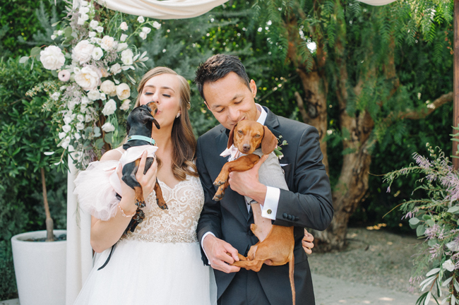 coral green fig house wedding