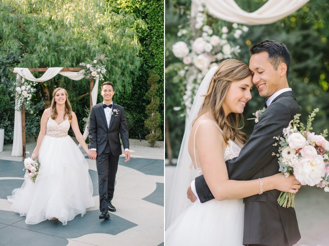 coral green fig house wedding