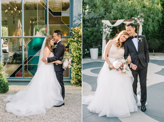 coral green fig house wedding