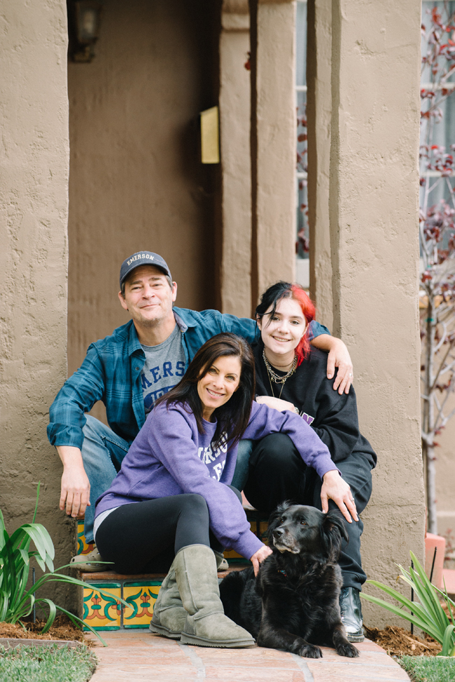 family on porch, quarantine IRL