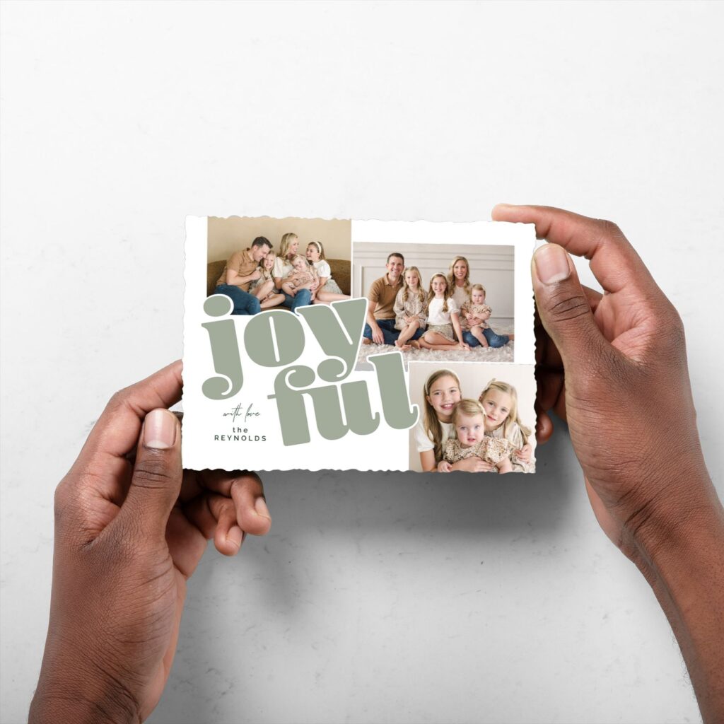 custom holiday cards