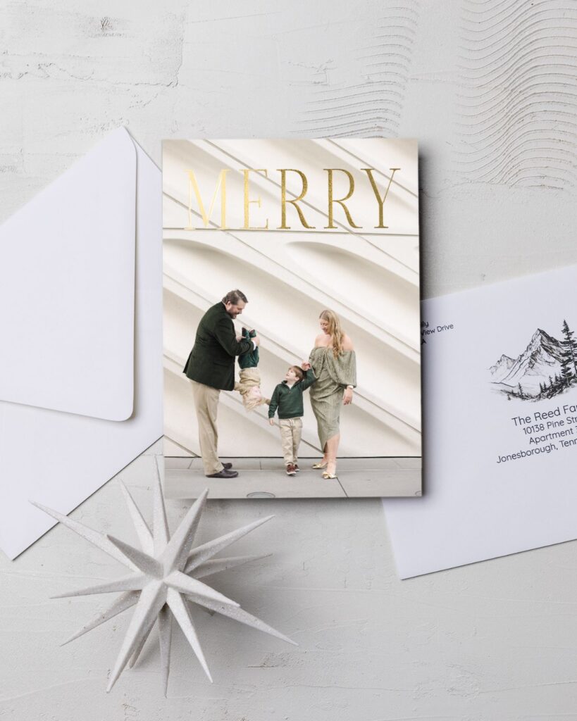 personalized holiday cards