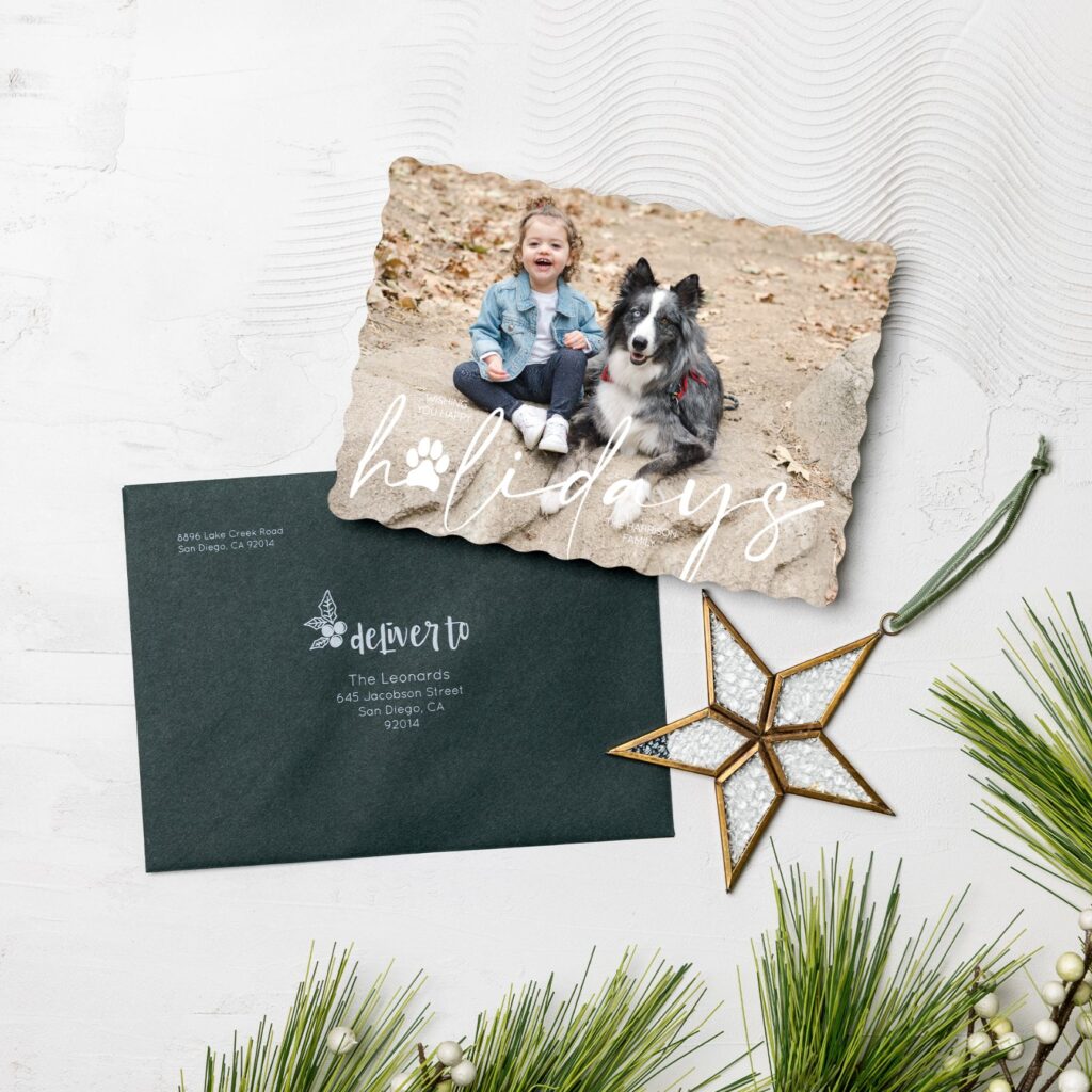 custom holiday cards