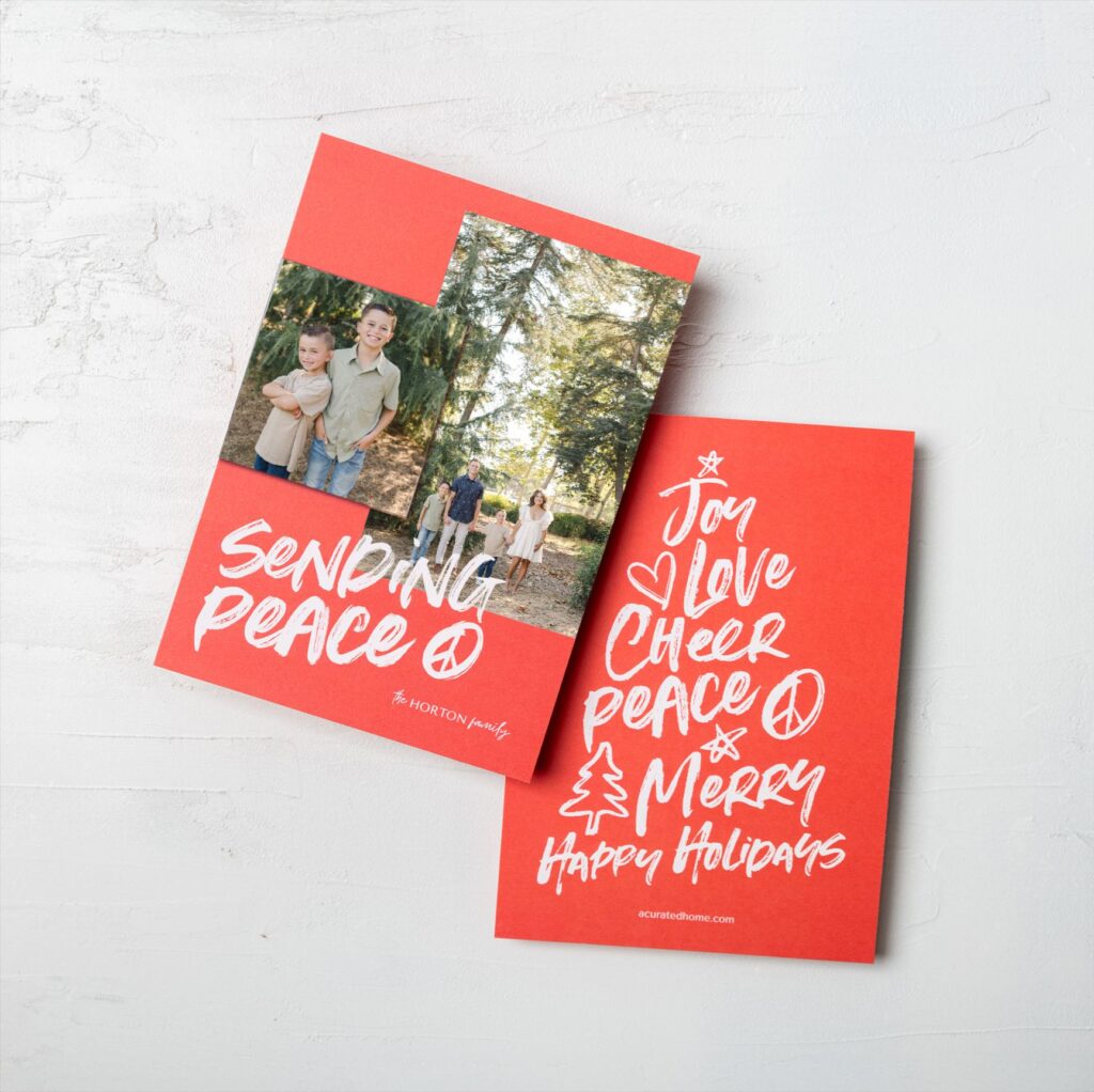 personalized holiday cards